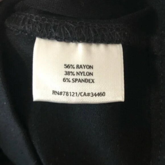 Eileen Fisher Straight Leg Business Casual Black Pants - Size Medium - Picture 7 of 8